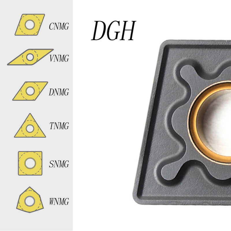 DGH-硬质合金车削刀片的半精加工